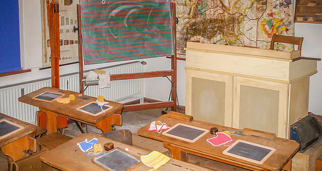 Historisches Klassenzimmer im Heimat- und Schulmuseum Himmelpforten