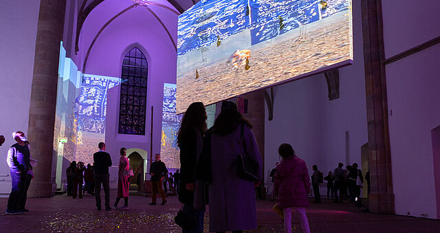 Installationsansicht in der Kunsthalle OSnabrück
