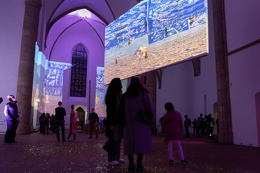 Installationsansicht in der Kunsthalle OSnabrück