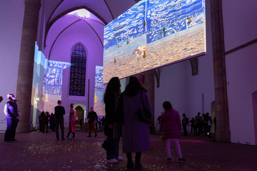 Installationsansicht in der Kunsthalle OSnabrück