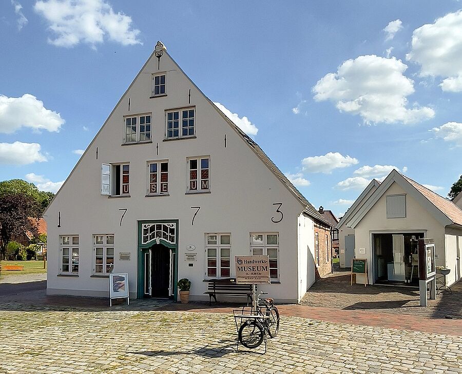 Außenansicht Handwerksmuseum Ovelgönne