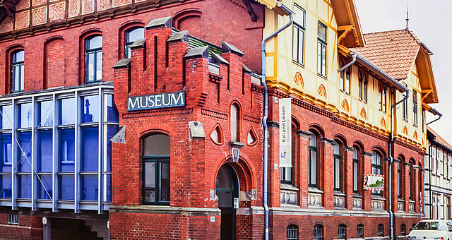 Das Museum Wustrow im 1886 im Stil des Historismus erbauten Hauses - Außenansicht