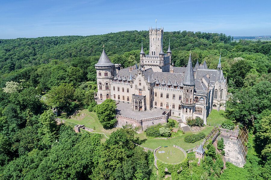 Außenansicht Schloß Marienburg