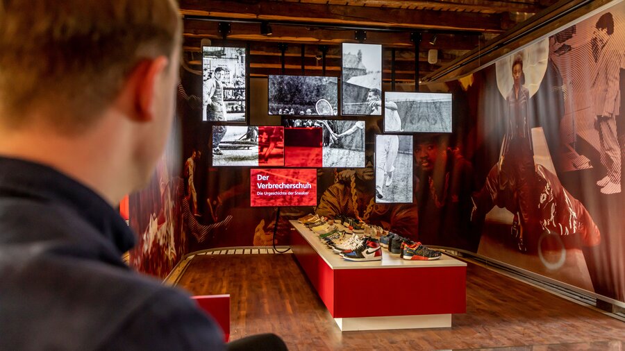 Blick in die Fagus-Gropius-Ausstellung