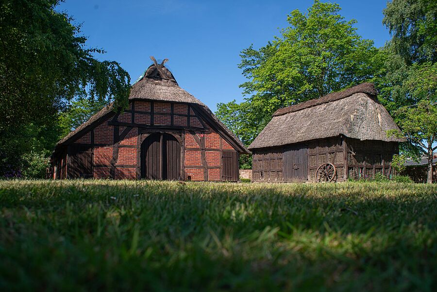 Museumsanlage Osterholz-Scharmbeck, Rauchhaus Außenanlage