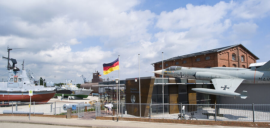 Außenansicht des Deutschen Marinemuseums