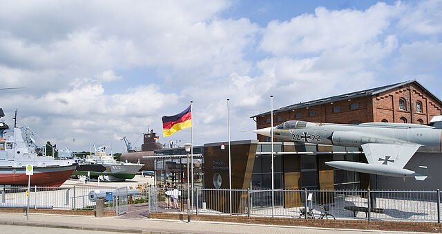 Außenansicht des Deutschen Marinemuseums