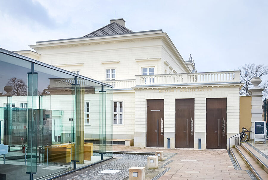 Museumseingang Schloss Herrenhausen