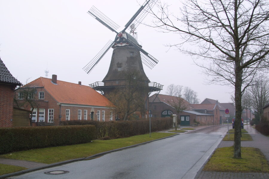Außenansicht der Mühle