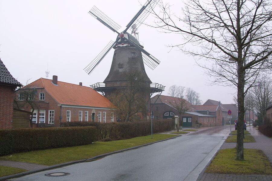 Außenansicht der Mühle