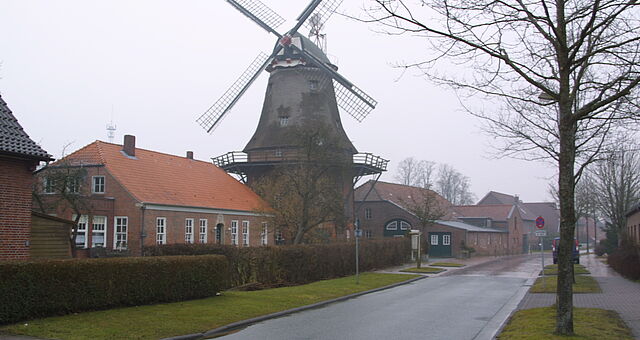 Außenansicht der Mühle