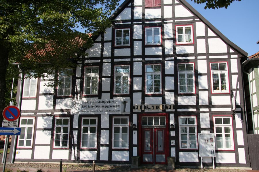 Außenansicht des Museums zur Stadtgeschichte in Neustadt
