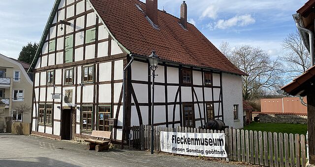 Außenansicht des Amts- und Fleckenmuseums Lauenau