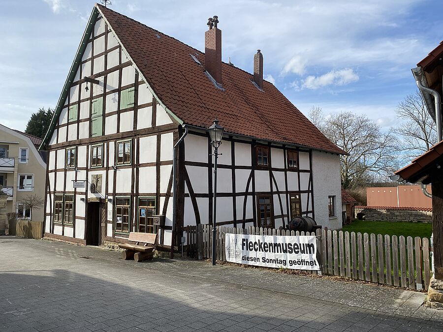 Außenansicht des Amts- und Fleckenmuseums Lauenau