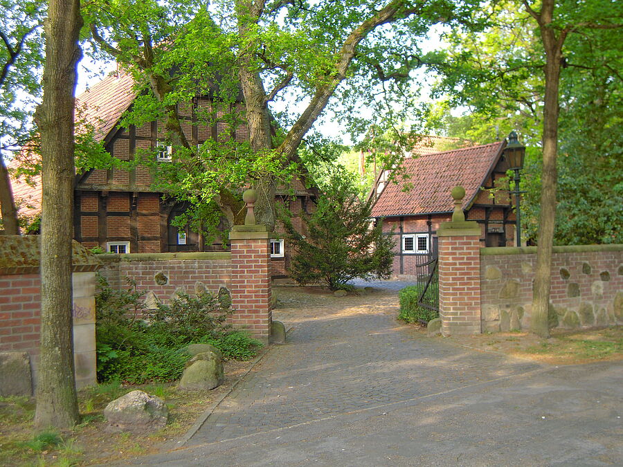 Eingangsbereich des Freilicht- und Heimatmuseums Haselünne