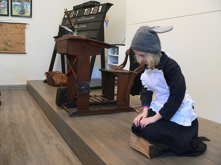 Historisches Klassenzimmer im Schulmuseum Hildesheim