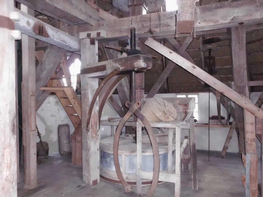 Mahlgang in der Mühle
