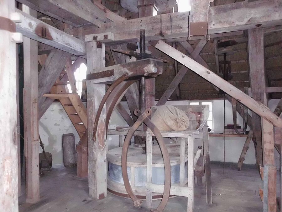 Mahlgang in der Mühle