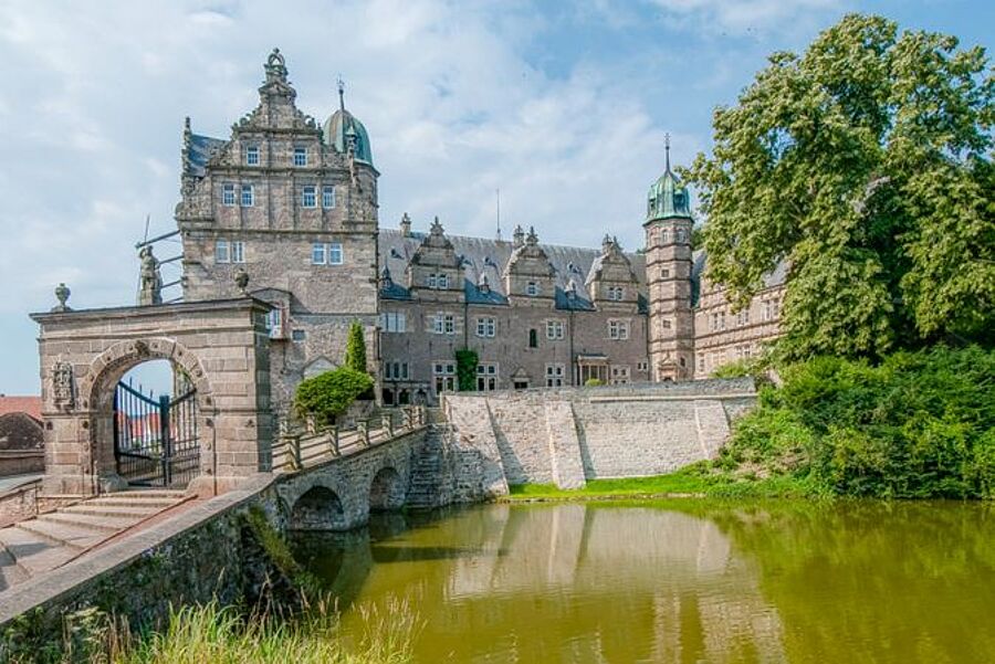 Außenansicht Schloss Hämelschenburg