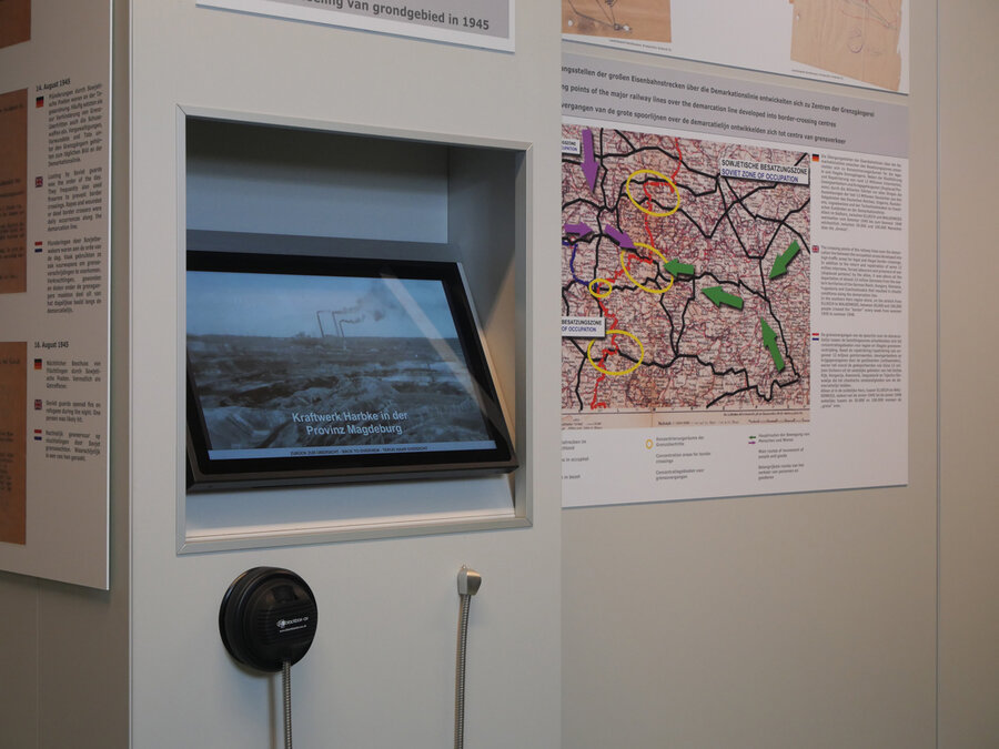 Multimediastele im Grenzlandmuseum Bad Sachsa