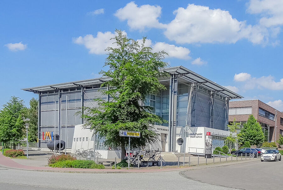 Außenaufnahme des Industrie Museums Lohne