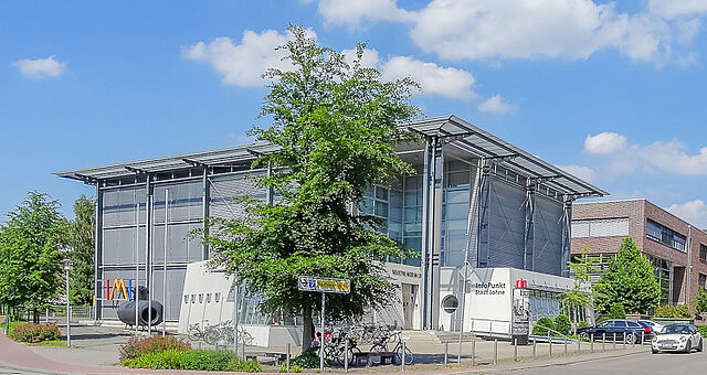 Außenaufnahme des Industrie Museums Lohne