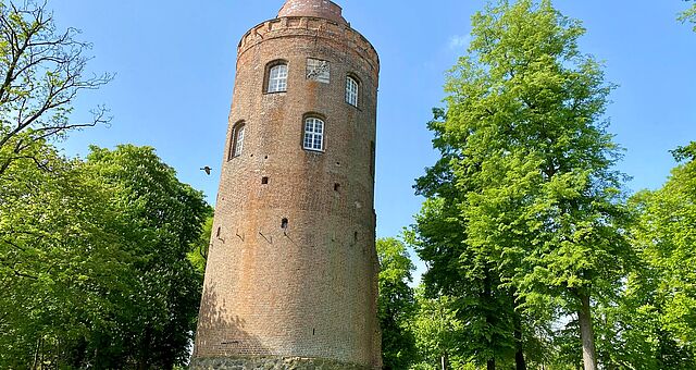 Außenansicht Amtsturm der Stadt Lüchow