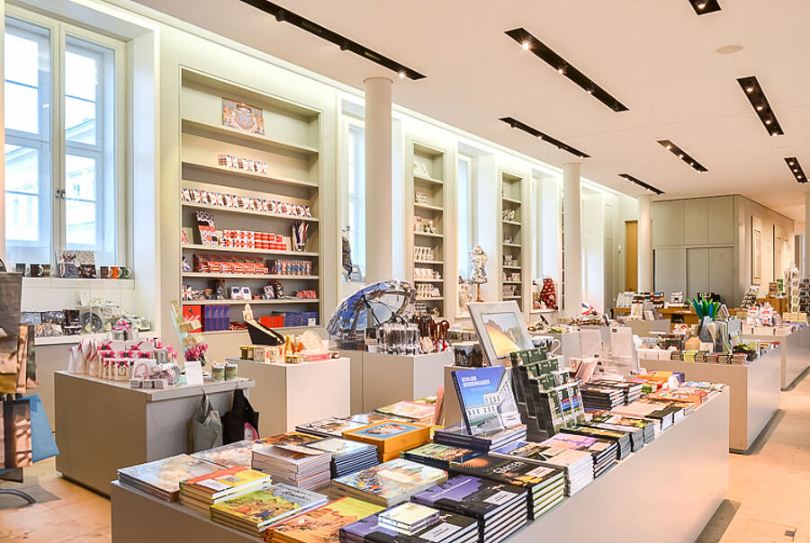 Blick in den Shop Schloss Herrenhausen