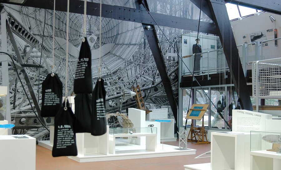 Dauerausstellung „Fliegen leichter als Luft“ 