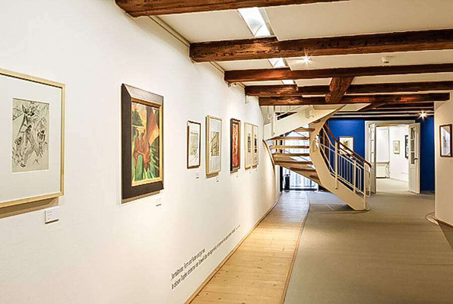 Blick in die Ausstellung - Kunsthaus Stade