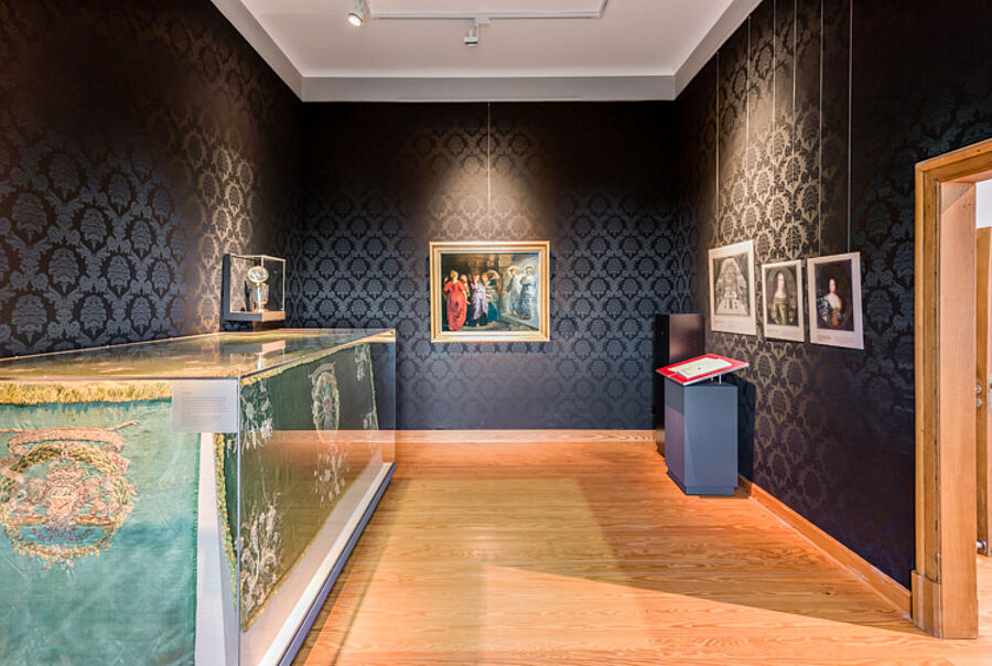 Witwenzimmer auf Schloss Agathenburg