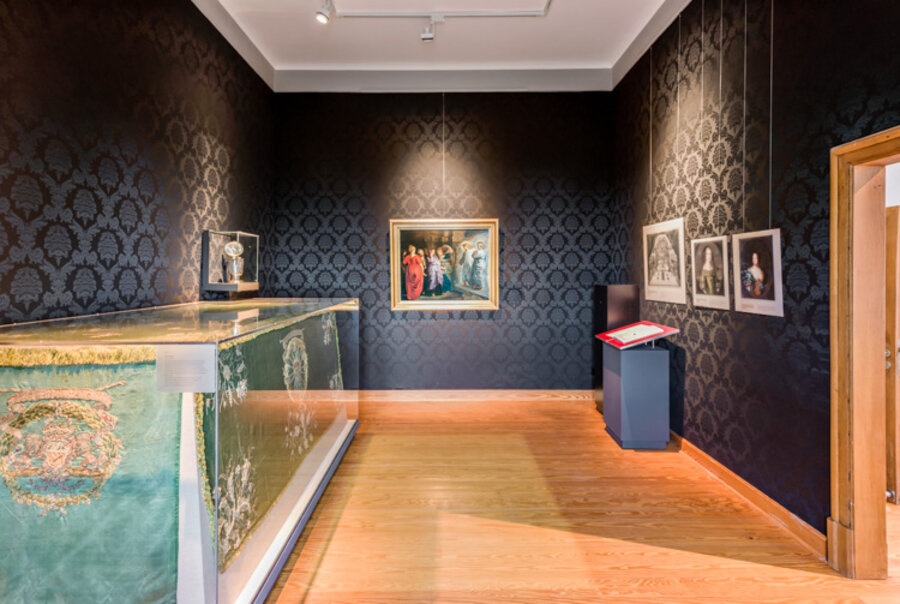 Witwenzimmer auf Schloss Agathenburg