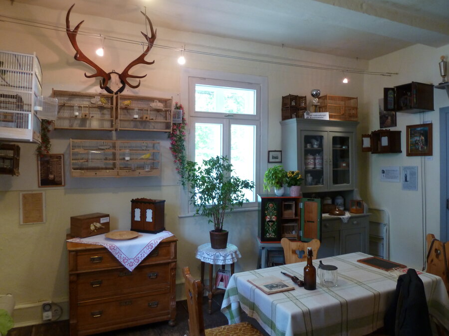 Blick in das Museum