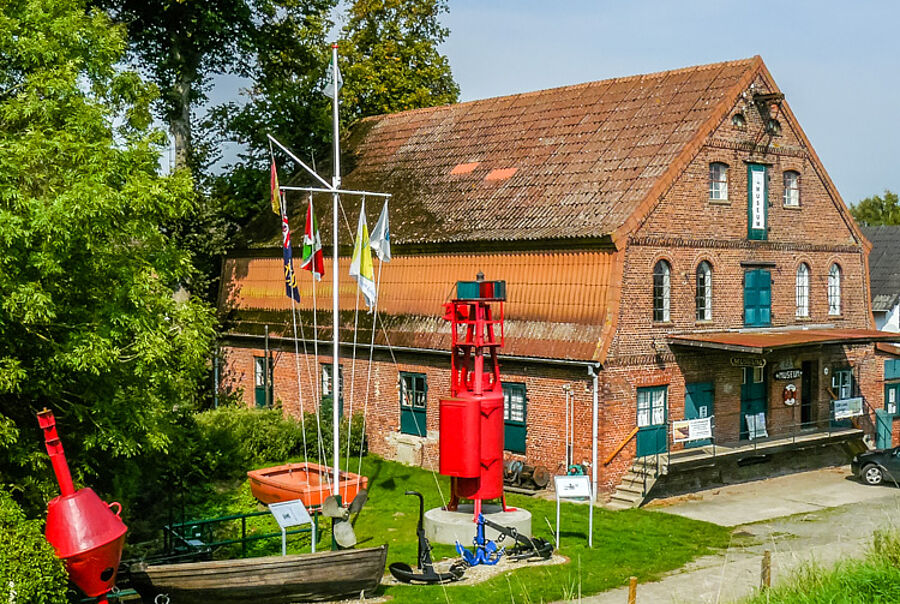 Außenansicht Kehdinger Küstenschiffahrts-Museum