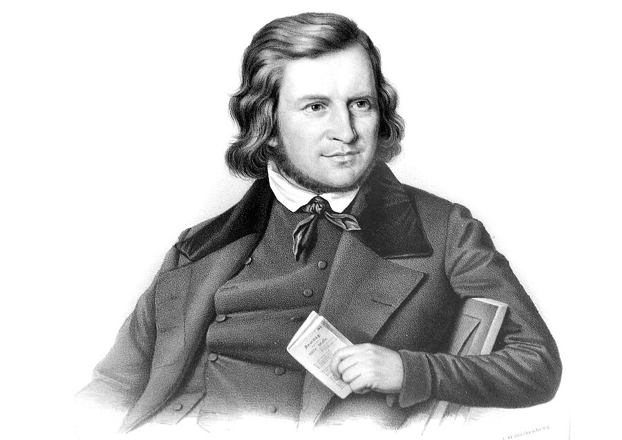 Portrait Hoffmann von Fallersleben