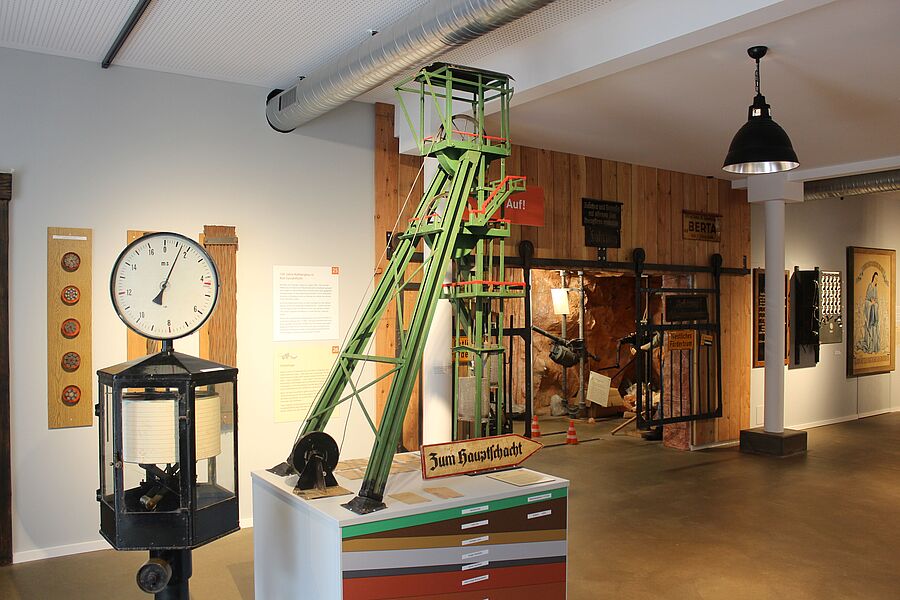 Förderturm im Stadthistorischen Museum Bad Salzdetfurth