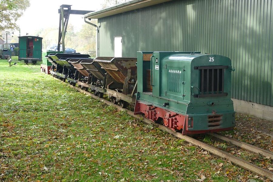 Außenansicht einer Bahn - Deutsches Feld- und Kleinbahnmuseum