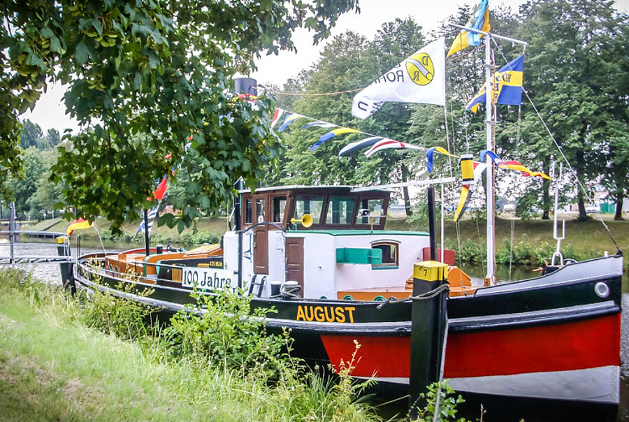 Außenansicht des Schlepper AUGUST