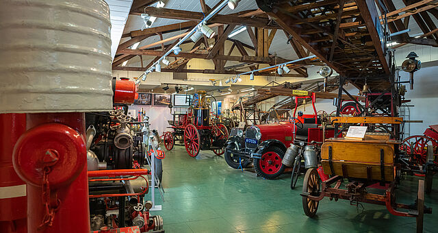 Blick ins Feuerwehrmuseum Salzbergen