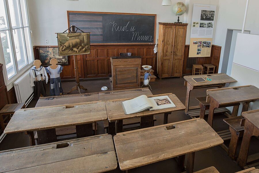 Historischer Klassenraum im Schulmuseum Bremen