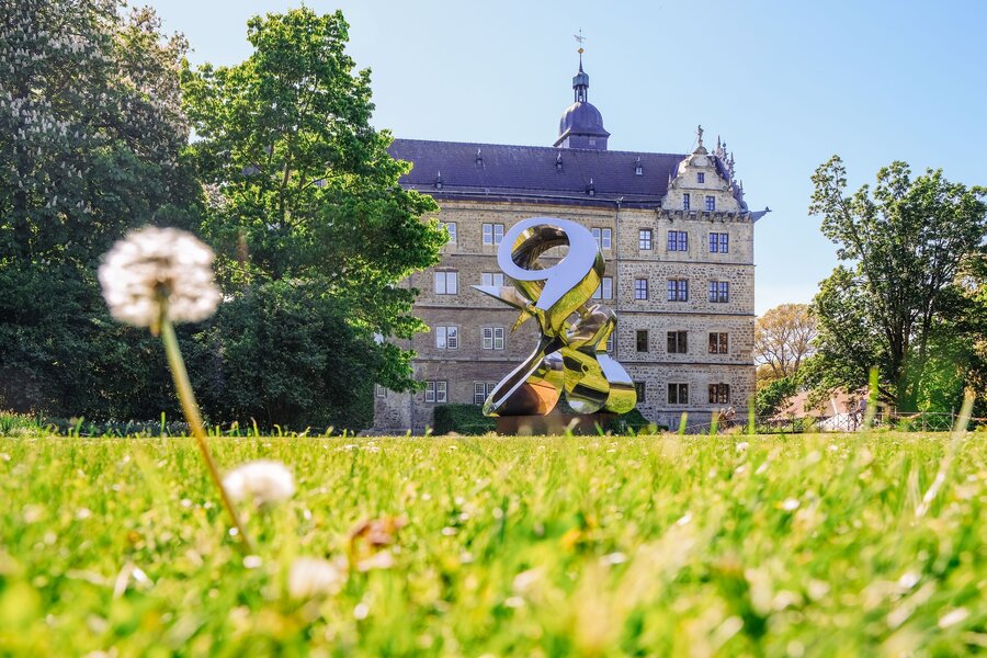 Skulptur "Würfel" von Thomas Kiesewetter - Städtische Galerie Wolfsburg