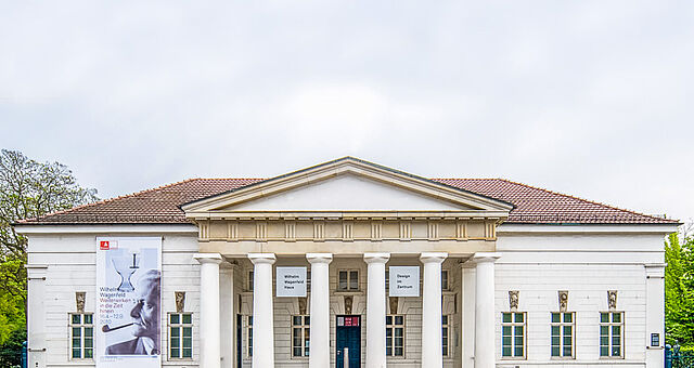 Außenansicht des Wilhelm Wagenfeld Hauses