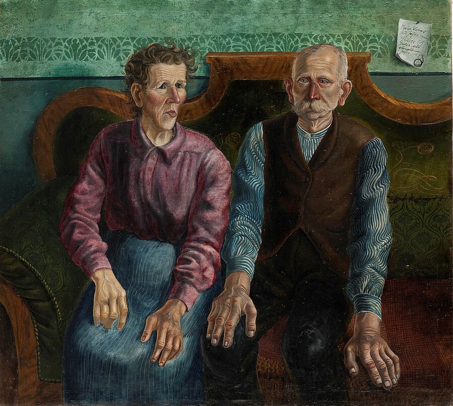 Otto Dix, Die Eltern des Künstlers II - Sprengel Museum Hannover
