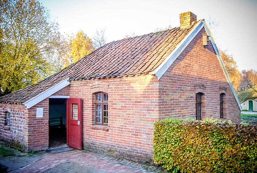 Nachgebautes Kolonistenhaus