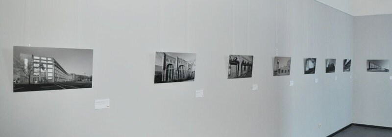 Blick in die Ausstellung "Relikte industrieller Vergangenheit"
