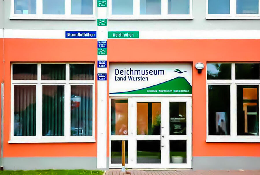 Eingangsbereich des Deichmuseums Land Wursten