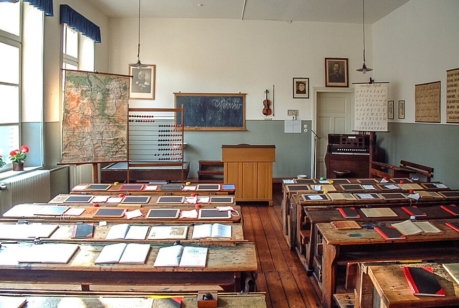 Historisches Klassenzimmer im Nordwestdeutschen Schulmuseum