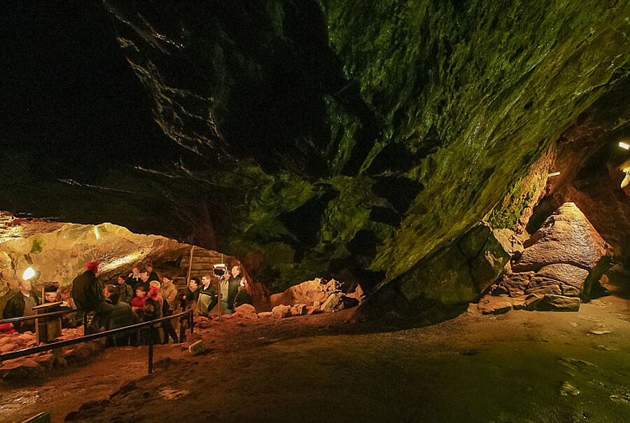 Führung in der Iberger Tropfsteinhöhle