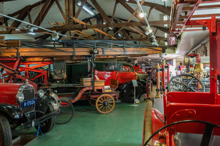 Blick ins Feuerwehrmuseum Salzbergen