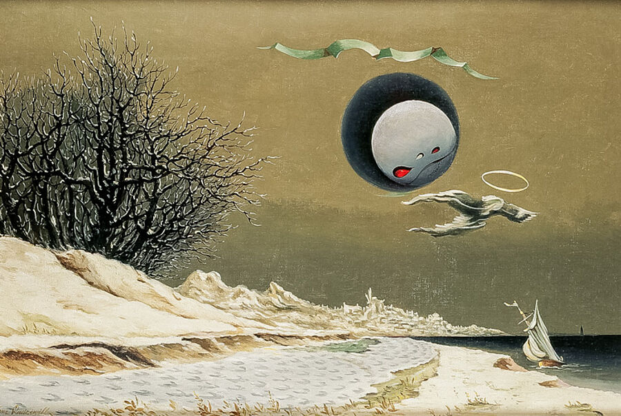 Der stille Raum des Winters 1951 (Ausschnitt), Franz Radziwill